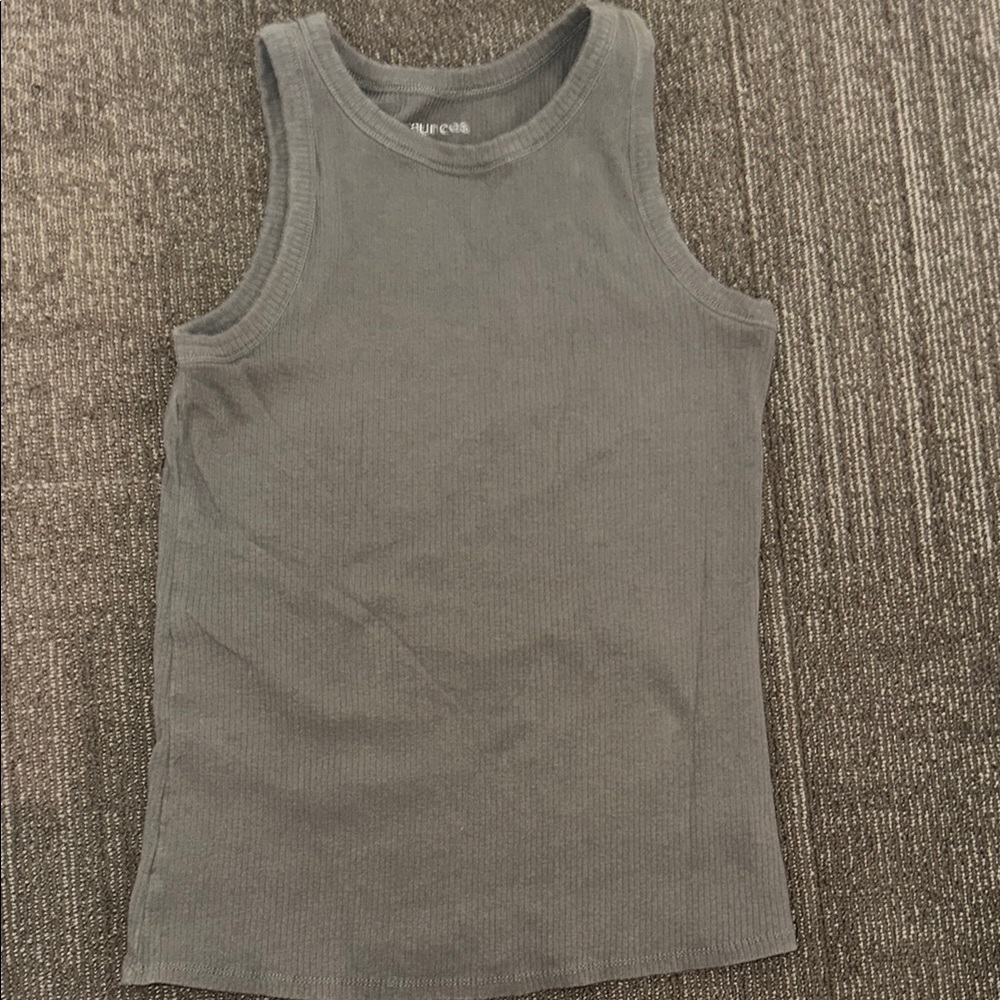 Maurice’s Highline Green Grayish Tank Top